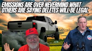 Diesel Deletes Are About To Be Legal Despite What You Heard, Emissions As A Whole Are OVER. 