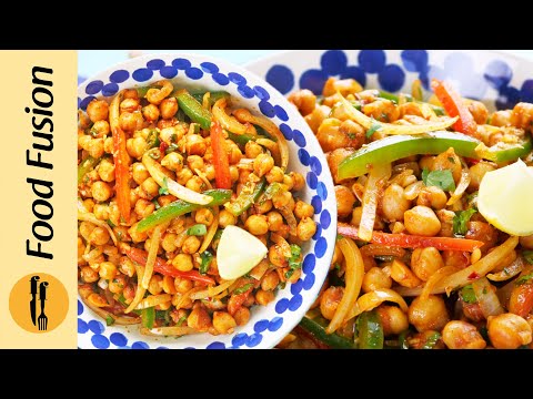 High Protein Chickpea Salad/chaat - Iftar Special By Food Fusion