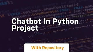 chatbot in python project