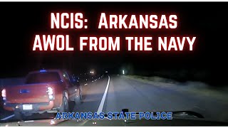 Repost:  AWOL from the Navy - Arkansas State Police assist NCIS with pursuit / PIT Maneuver