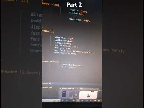 Adding some effect to my portfolio.. #programming #websitedesign