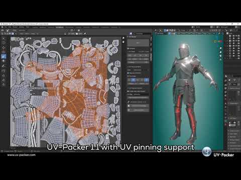 UV Packer 3 01 Pinning Support Youtube