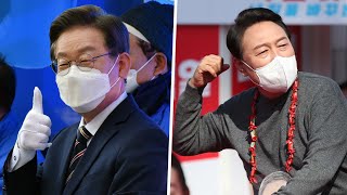 이재명 청계광장·윤석열 시청광장 '피날레 유세' / 연합뉴스TV (YonhapnewsTV)