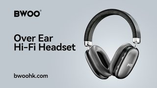 BWOO BW585 High Quality Noise Cancelling Wireless Over Ear Gaming Headphones