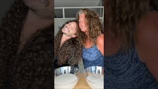 I taught my mom how to do the bowl method to bring life back to her curls. I love you, Mom! ##curlyh