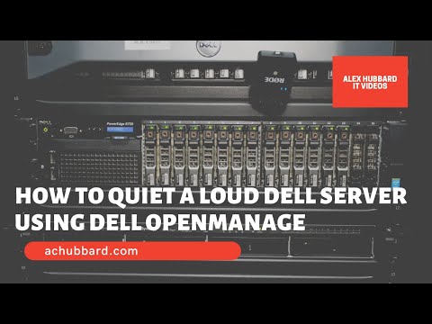 How to Quiet a Loud Dell Server Using the Dell OpenManage BMC Utility
