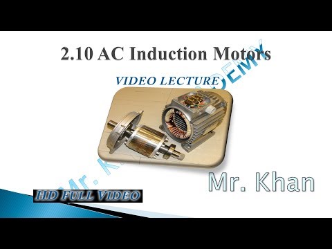 2.10 AC Induction Motor |  Video Lecture | Full HD