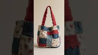 Retro-Style Fabric Bag Ideas – Free for All Uses #bag #bagdesign