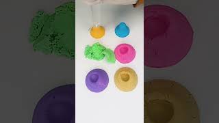 Satisfying and Relaxing Kinetic Sand Reverse ASMR #shorts #craftsking