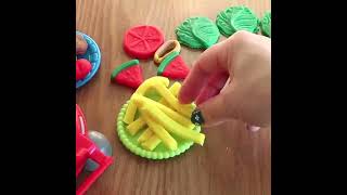 Make Play Doh Barbeque Dinner For Baby Born Baby Annabell Baby Dolls  #Short #Shorts