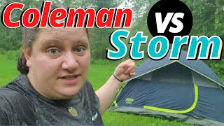 Will These Coleman Tents Leak? Rain Test Coleman Tents