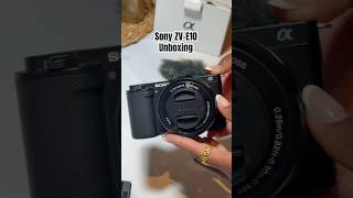 Unboxing the Sony ZV-E10 Vlogging camera #sonyzve10 #sonycamera #sony #cameraunboxing #sonyunboxing