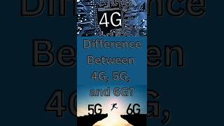 4G vs 5G vs 6G #technology #4g #5g #6g #informative #educational