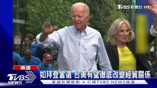 卜睿哲:川普或拜登當選 對台外交政策都不變