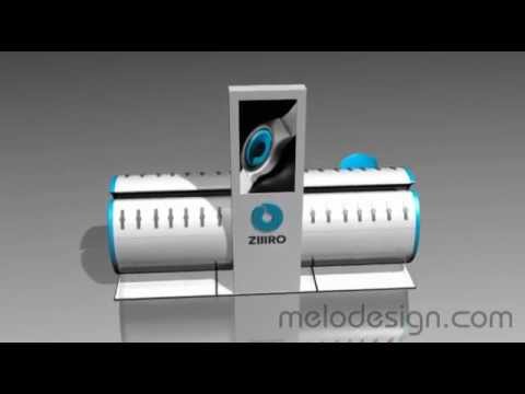 Projeto de stand para aeroportos - Ziiiro Brasil