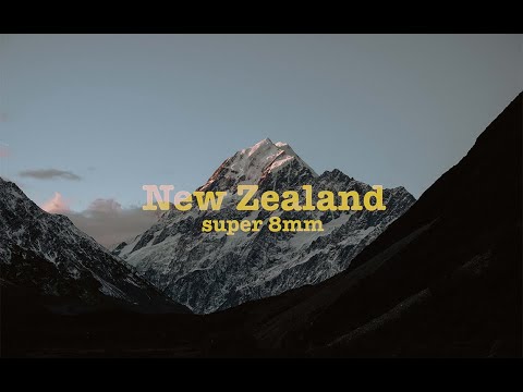 [2022 #01] 新西兰南岛的冬天 终于爬上了往返7小时的库克山脉 | Super8mm 胶片