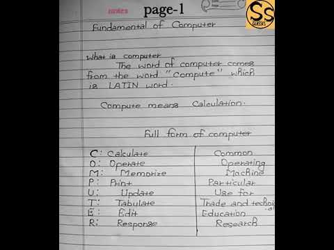 What is a Computer? | Full Form Explained 💻