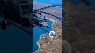 Helicopter Air-to-Air Refueling. #viralvideo #shorts #helicopter #refueling #airtoair