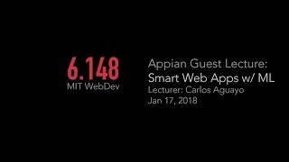 IAP 2018 Day 7 - Smart Web apps using Machine Learning P1