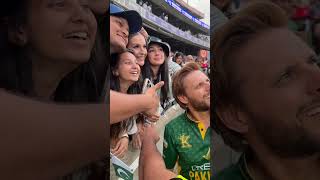 Cricket star Shahid Afridi in Birmingham after Pakistan wins against England
