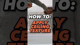 HOW-TO: Apply Knockdown Ceiling Texture with our SIMPLE Steps #homediy