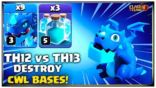 BEST TH12 Attack After Update – Th12 vs Max TH13 E-Dragon +Attack Strategy ! Clash of Clans