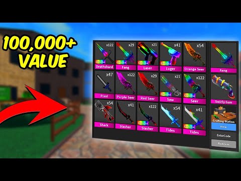 Murder Mystery 2 Script❗️| Trade Scam, Weapon Dupe Showcase🔥🔥