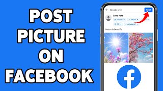 How To Post A Picture On Facebook 2024 | Post Photos On Facebook App