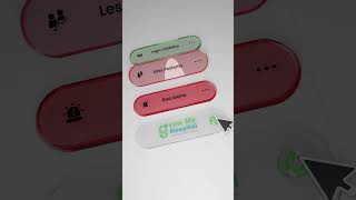 3D UI BUTTONS || #3danimation #3dcompositing #blender #ui #blender