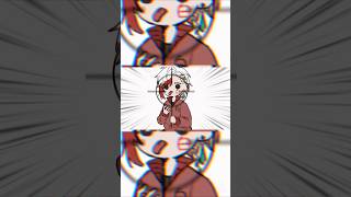 【代理】親友を拝借したネタ動画 #イラスト #オリキャラ #創作 #art #shorts #short #テレパシ #ネタ動画 #oc