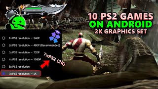 10 Best PS2 Games on Android │ DamonPS2 PRO (2K GRAPHICS SET)