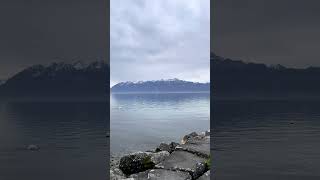瑞士日內瓦湖的美景