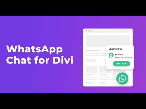 How to Add WhatsApp Chat to Your Divi Website in Minutes | DiviExtensions