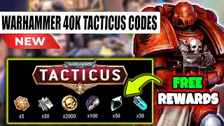 WARHAMMER TACTICUS CODES ✅ WARHAMMER 40K TACTICUS CODES