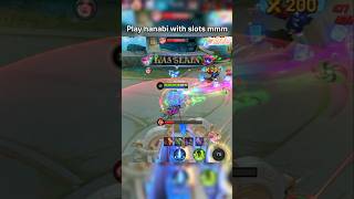 Hanabi dived their fountain — and walked out with kills. No one’s safe, not even at home. #mlbb