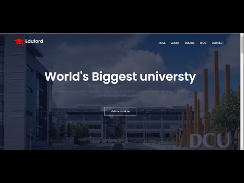 How To Make Website Using HTML & CSS | Full Responsive Multi Page Website Design Step by Step