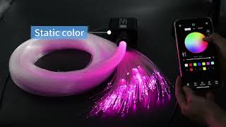 Color changing RGB LED fiber optic light engine#fiberopticlight #fiberopticsolutions