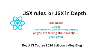 JSX In Depth | Silicon valley Boy