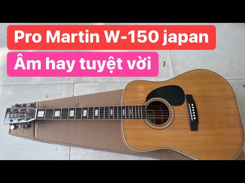 Đàn guitar ProMartin W-150 japan âm rất hay. Giá: 2tr700k. guitar nhật 0936057750