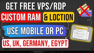 🔥 Create Your Own RDP For Free, Get Free VPS/RDP Without Credit Card