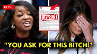 Melania INSULTS Jasmine Crockett — 17 Seconds Later, She FIRES BACK with $100M Lawsuit