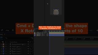Beautiful 3D Carousel in After Effects in 90 Secs