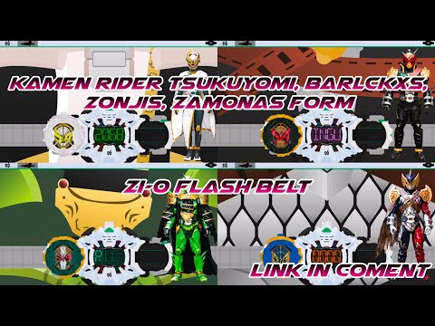 Kamen Rider Tsukuyomi, barlckxs, Zonjis, Zamonas Form - Zi-o Flash Belt