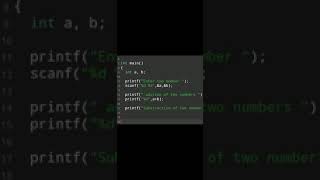 #67 | Coding Tutorial Video | C language Exercise 68 #coding #shorts #programming