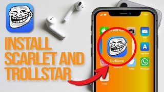 How to Install Trollstore on Any iPhone with Scarlet no Computer no Jailbreak