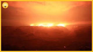 Wildfire explodes in size at Grand Canyon