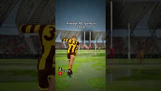 Average AFL Tassie Conditions #afl  #animation #unrealengine #hawthornfc