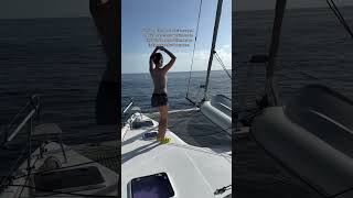 was it an ideal crossing? 100% no! but we will always celebrate arriving back to land safely 🌊