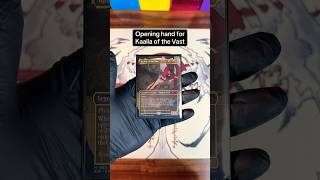 Opening hand for Kaalia of the Vast! #edh #mtg #mtgcommander #tcg #magicthegathering