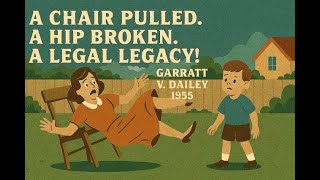 Garratt v. Dailey (1955) - Battery #lawschool #Lawcases #LawEducation #LawStudent